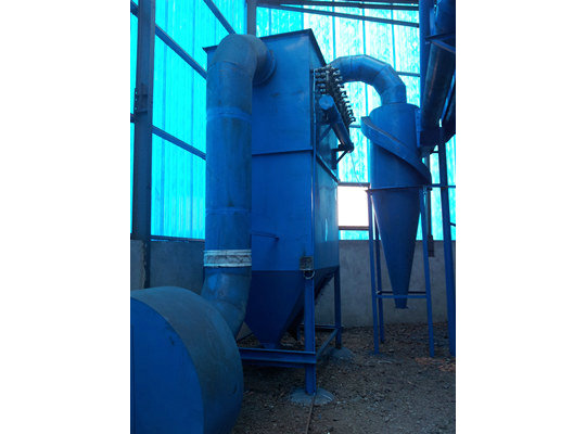 LHF型機(jī)械回轉(zhuǎn)反吹布袋除塵器